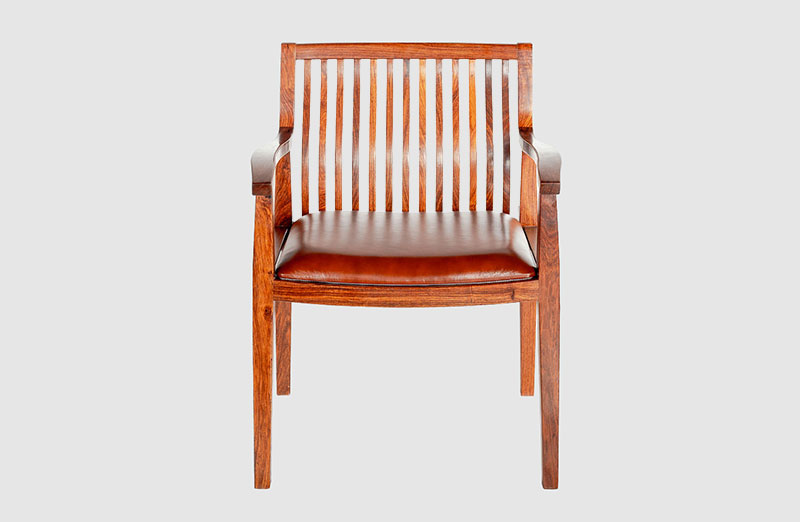 黄石中式实木大方椅家具效果图